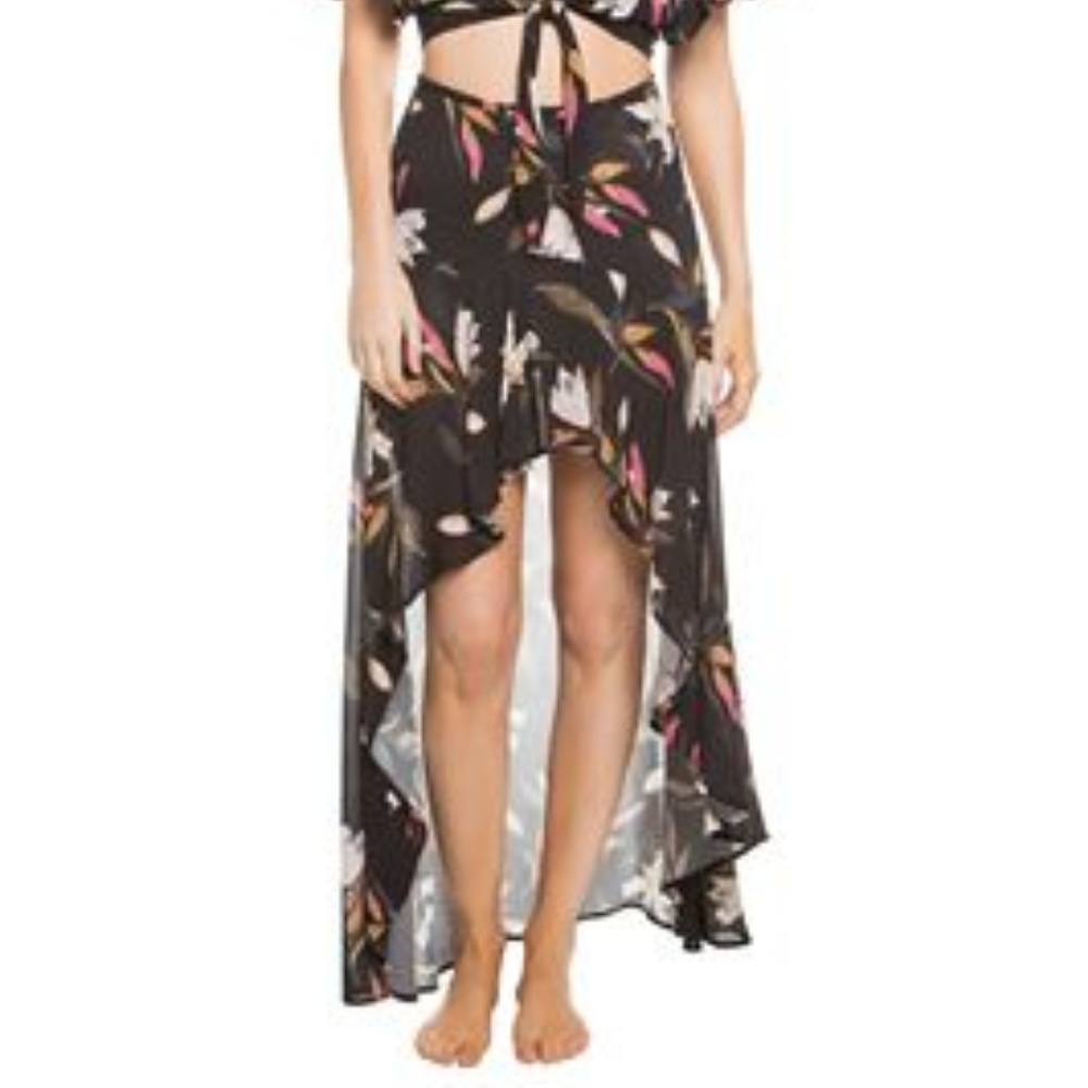 Beach Riot Women's Wovens Rachel Hi-Low Maxi Skirt